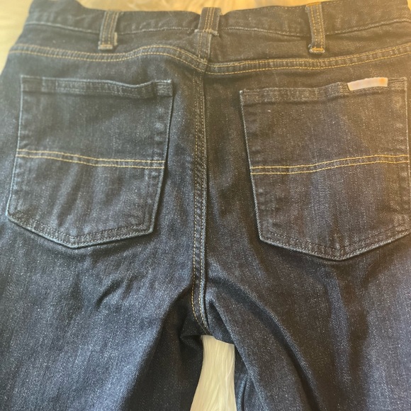 Carhartt Blaine Dark Wash flannel lined jeans - Picture 9 of 13